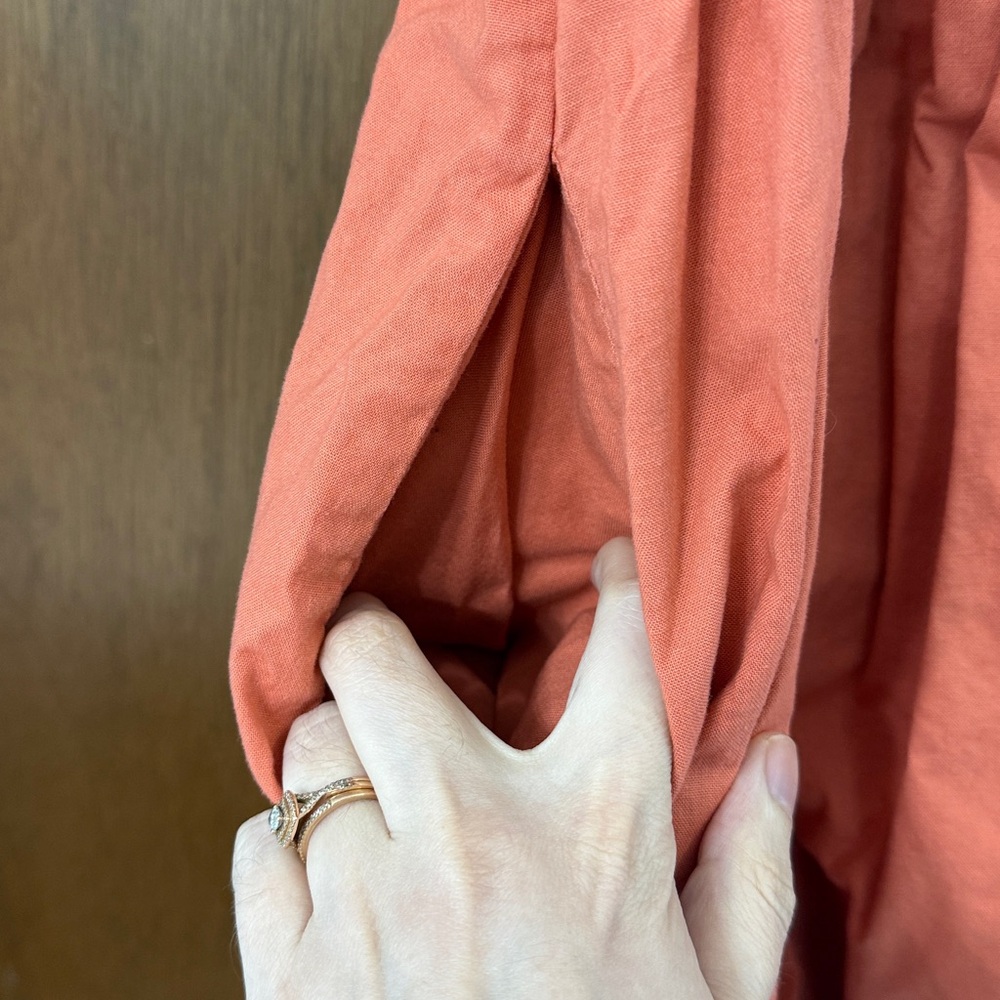 ModCloth Coral Bow Dress - Picture 8 of 9